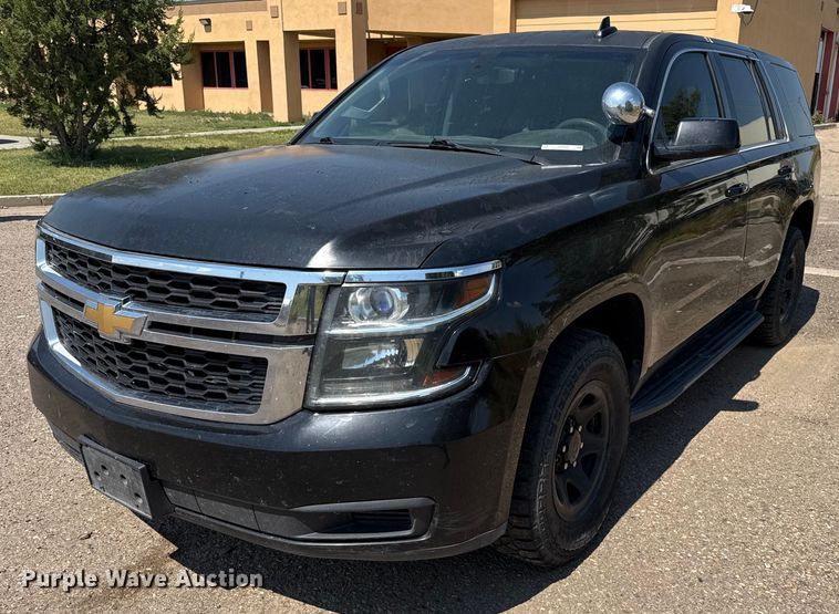 image for item DZ8969 2016 Chevrolet Tahoe Police SUV