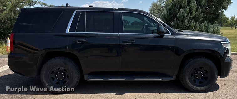 image for item DZ8969 2016 Chevrolet Tahoe Police SUV