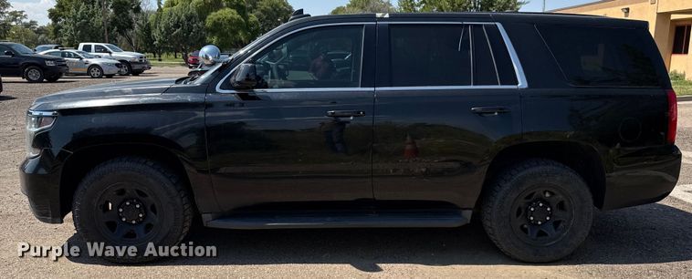 image for item DZ8969 2016 Chevrolet Tahoe Police SUV