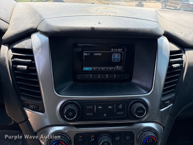 image for item DZ8969 2016 Chevrolet Tahoe Police SUV