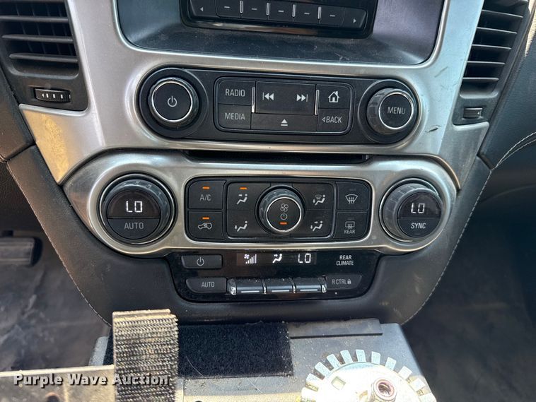 image for item DZ8969 2016 Chevrolet Tahoe Police SUV