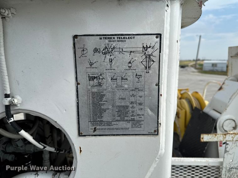 image for item EA1942 2003 International 7600 digger derrick truck