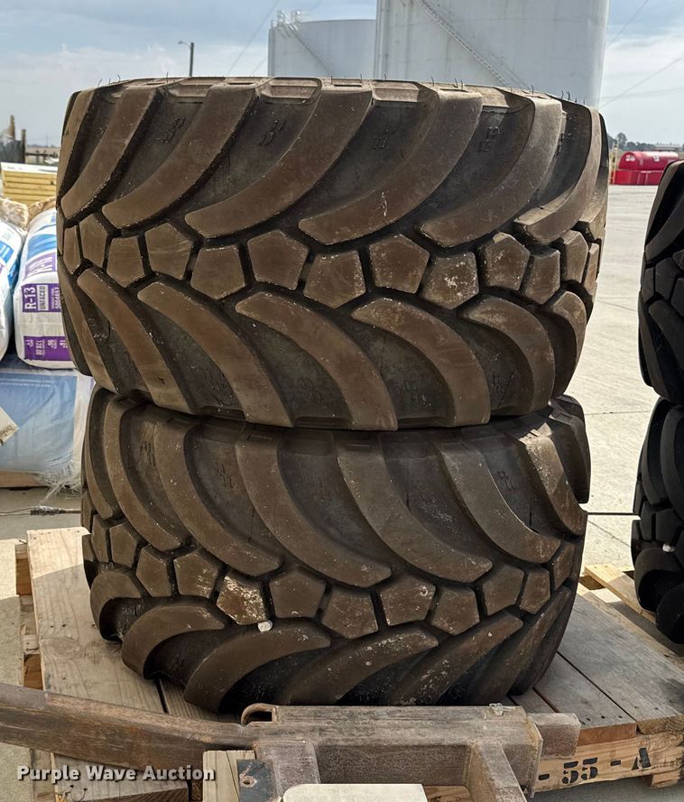 image for item EA1943 (2) Alliance Flotation 396HS flotation tires and wheels  