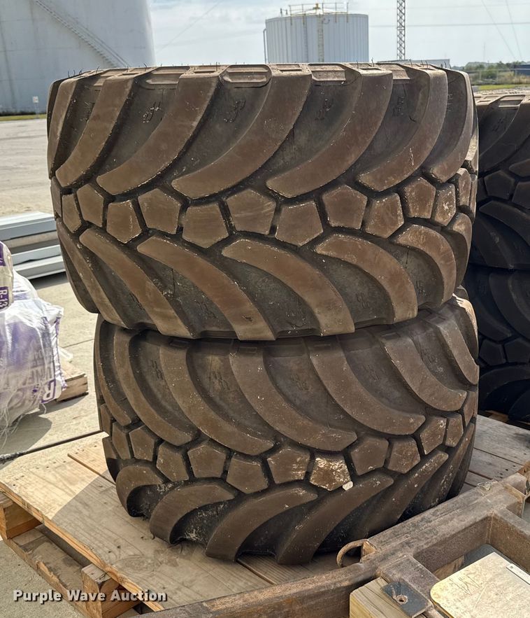 image for item EA1943 (2) Alliance Flotation 396HS flotation tires and wheels  