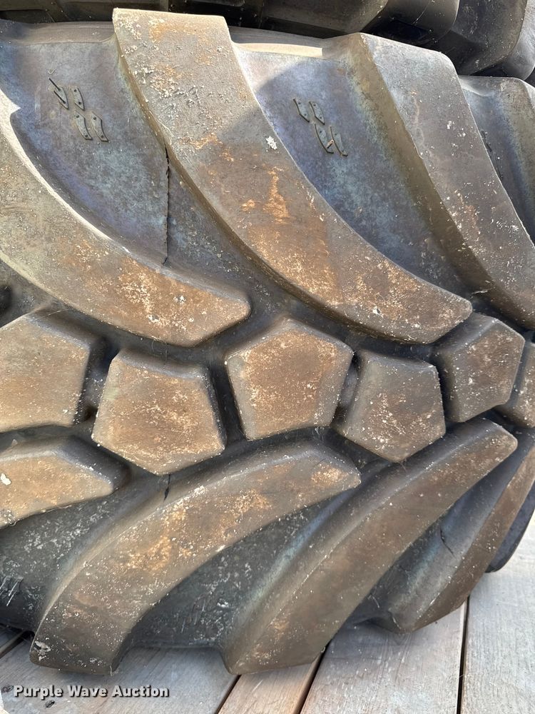 image for item EA1943 (2) Alliance Flotation 396HS flotation tires and wheels  