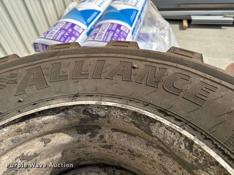 image for item EA1943 (2) Alliance Flotation 396HS flotation tires and wheels  