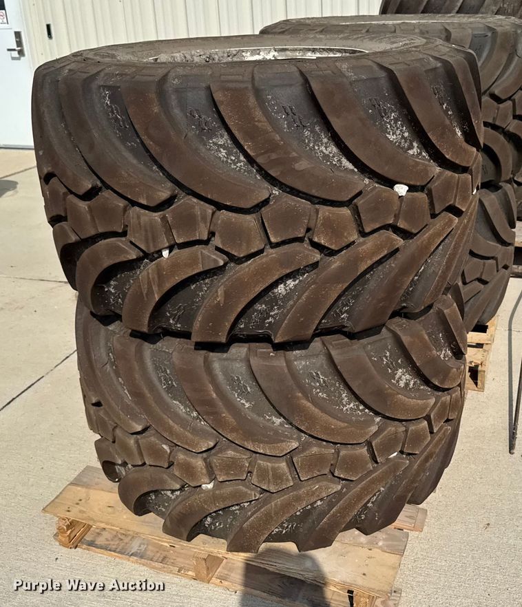 image for item EA1945 (2) Alliance Flotation 396HS flotation tires and wheels