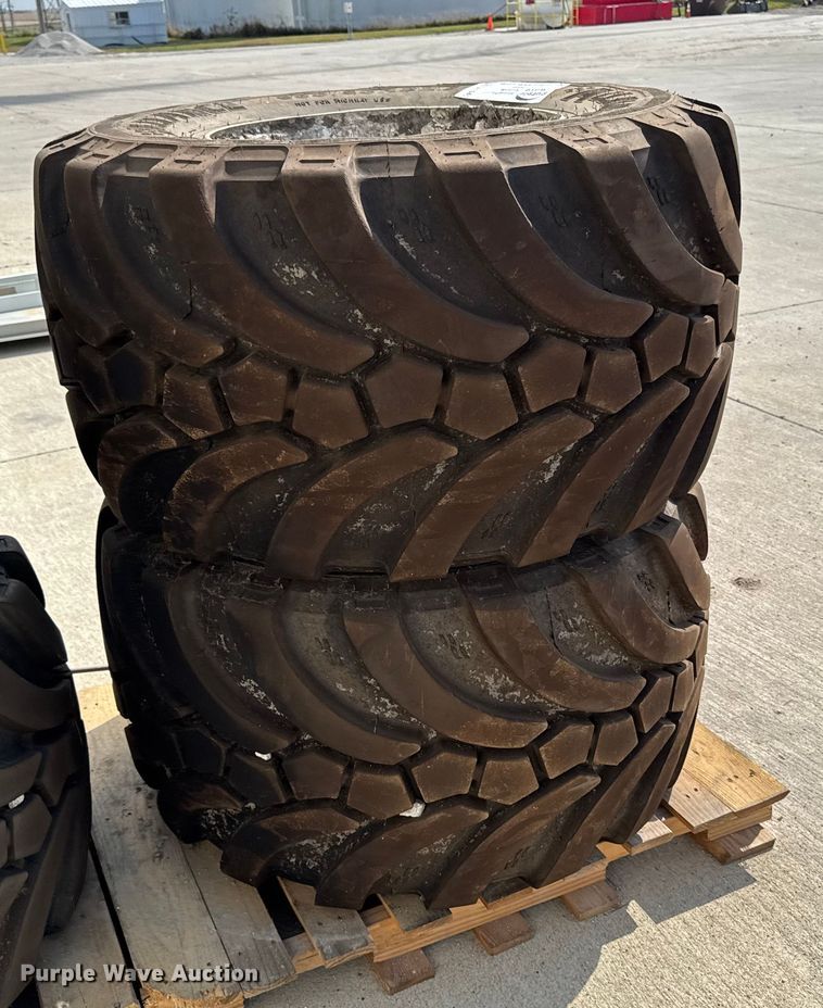 image for item EA1945 (2) Alliance Flotation 396HS flotation tires and wheels