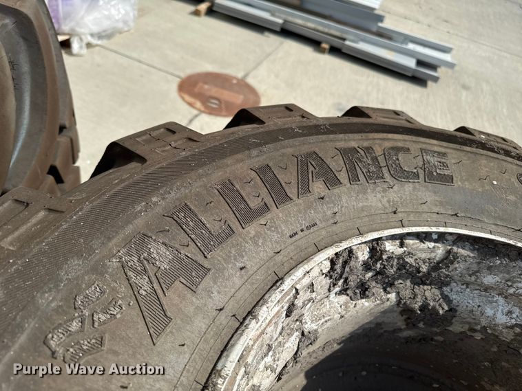image for item EA1945 (2) Alliance Flotation 396HS flotation tires and wheels