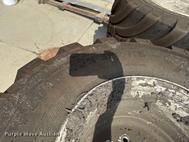 image for item EA1945 (2) Alliance Flotation 396HS flotation tires and wheels