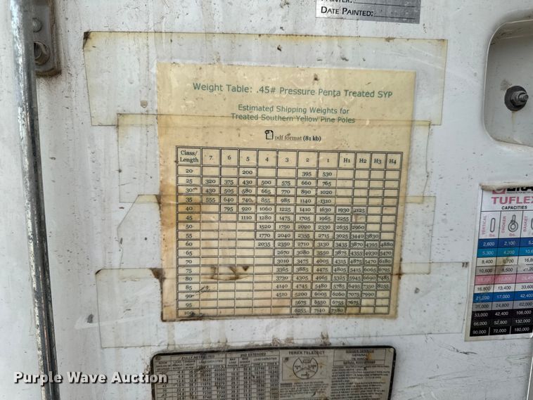 image for item EA1946 2006 Sterling L8500 digger derrick truck