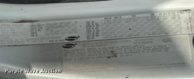 image for item EA1946 2006 Sterling L8500 digger derrick truck