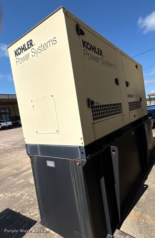 image for item EA7478 2014 Kohler Power Systems 100RE0ZJF generator