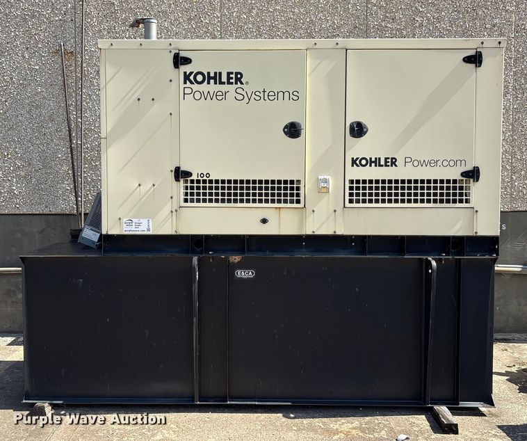 image for item EA7478 2014 Kohler Power Systems 100RE0ZJF generator