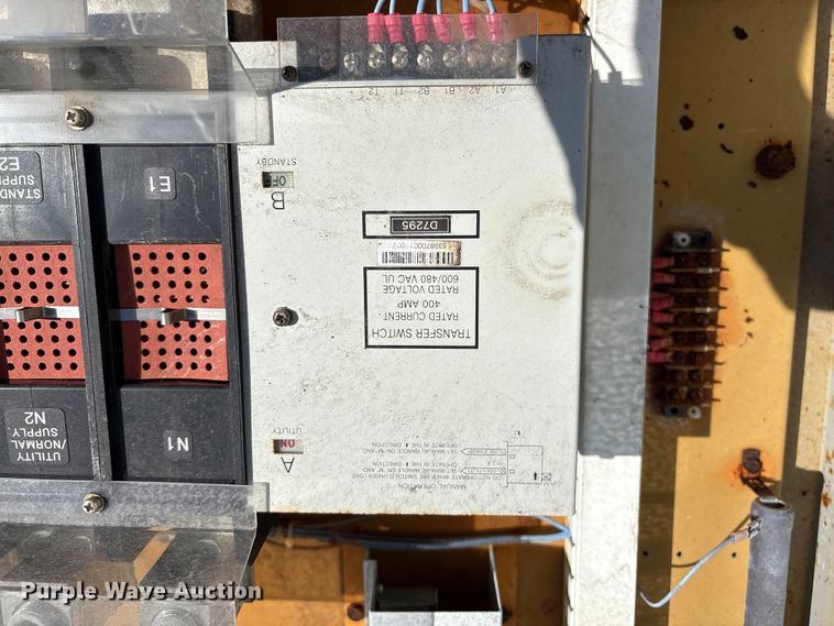 image for item EA7478 2014 Kohler Power Systems 100RE0ZJF generator