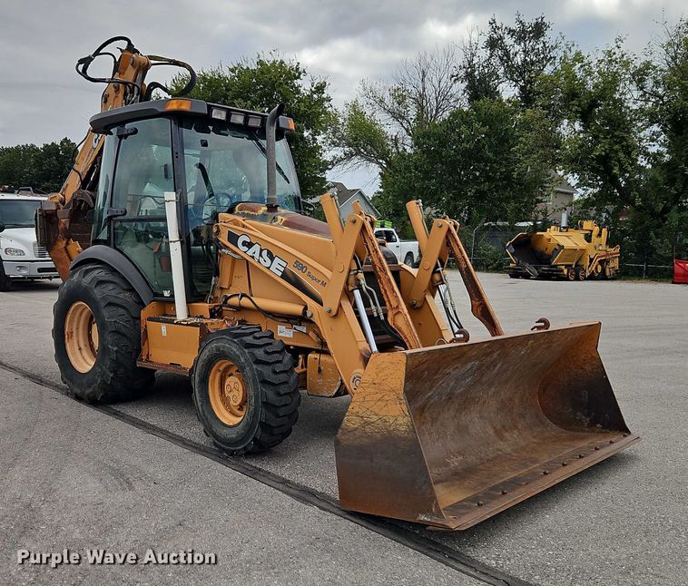 image for item EB8376 2008 Case 590 Super M Series 3 backhoe