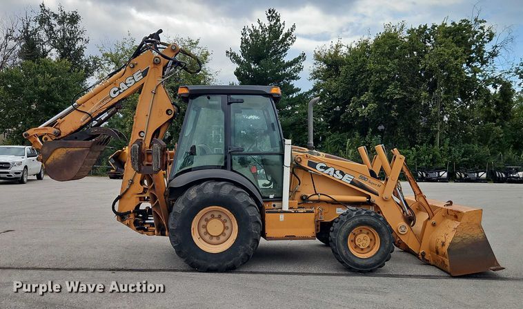 image for item EB8376 2008 Case 590 Super M Series 3 backhoe