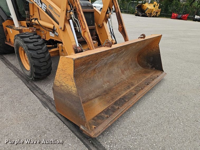 image for item EB8376 2008 Case 590 Super M Series 3 backhoe