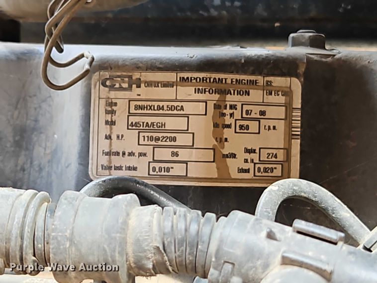 image for item EB8376 2008 Case 590 Super M Series 3 backhoe