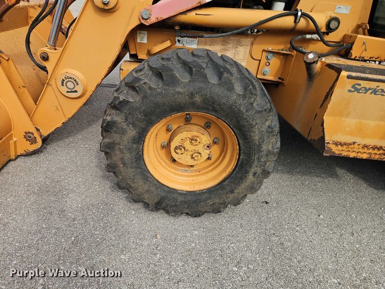 image for item EB8376 2008 Case 590 Super M Series 3 backhoe