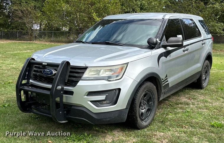 image for item ED2271 2017 Ford Explorer Police Interceptor SUV