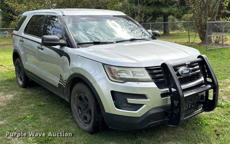 image for item ED2271 2017 Ford Explorer Police Interceptor SUV