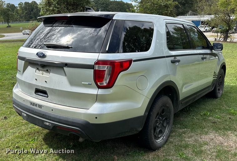 image for item ED2271 2017 Ford Explorer Police Interceptor SUV