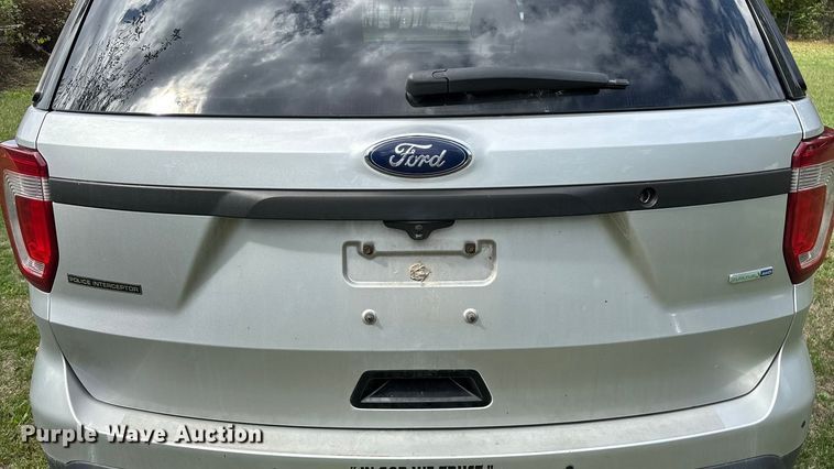 image for item ED2271 2017 Ford Explorer Police Interceptor SUV