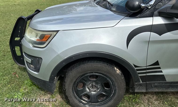 image for item ED2271 2017 Ford Explorer Police Interceptor SUV
