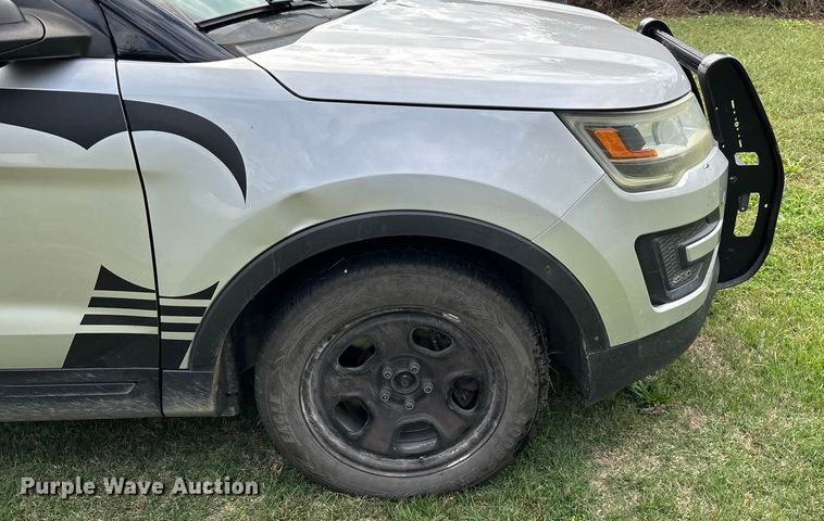 image for item ED2271 2017 Ford Explorer Police Interceptor SUV
