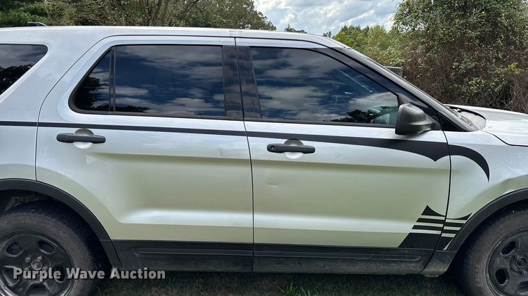 image for item ED2271 2017 Ford Explorer Police Interceptor SUV
