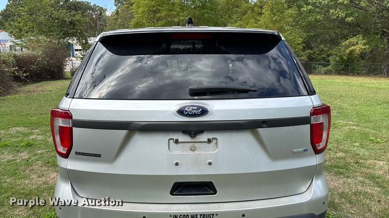 image for item ED2271 2017 Ford Explorer Police Interceptor SUV