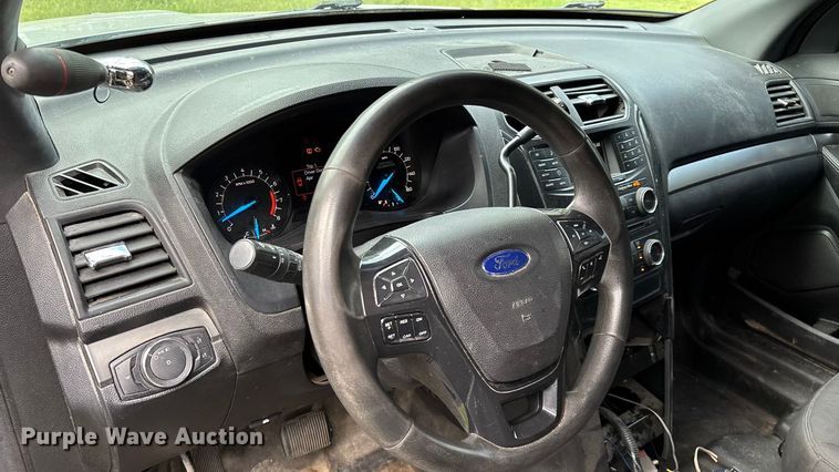 image for item ED2271 2017 Ford Explorer Police Interceptor SUV