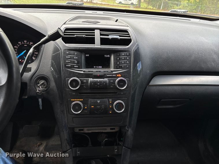 image for item ED2271 2017 Ford Explorer Police Interceptor SUV