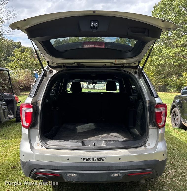 image for item ED2271 2017 Ford Explorer Police Interceptor SUV