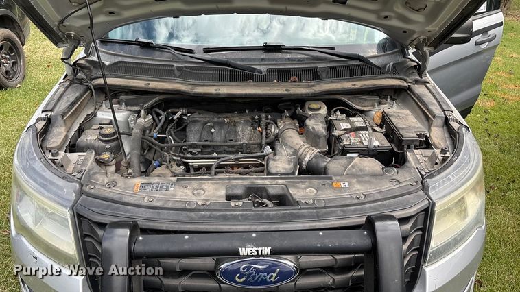 image for item ED2271 2017 Ford Explorer Police Interceptor SUV