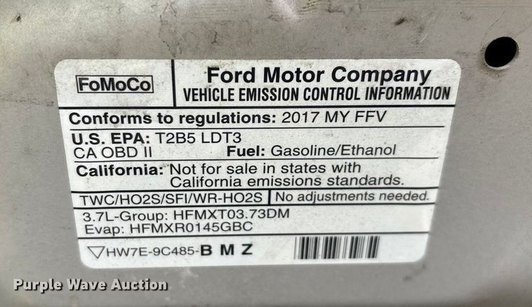 image for item ED2271 2017 Ford Explorer Police Interceptor SUV