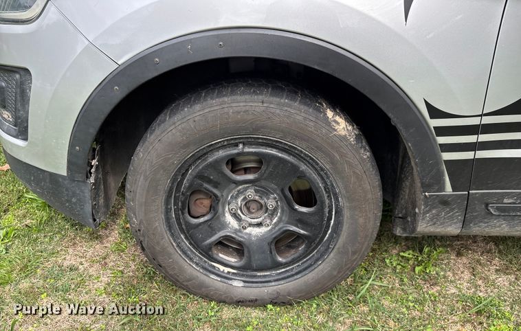 image for item ED2271 2017 Ford Explorer Police Interceptor SUV