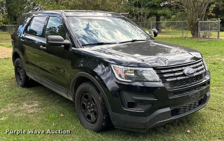 image for item ED2272 2019 Ford Explorer Police Interceptor SUV