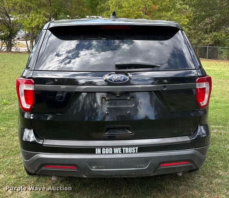 image for item ED2272 2019 Ford Explorer Police Interceptor SUV