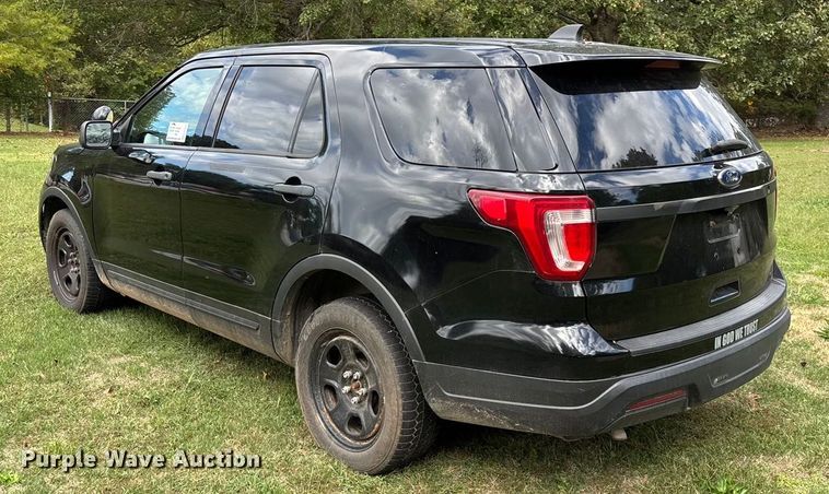 image for item ED2272 2019 Ford Explorer Police Interceptor SUV