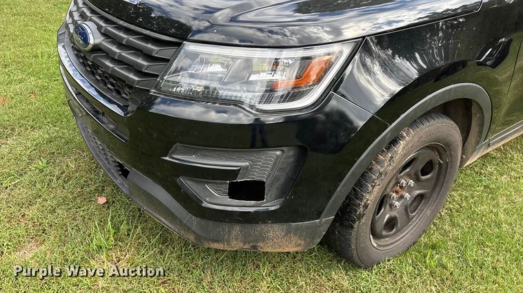 image for item ED2272 2019 Ford Explorer Police Interceptor SUV