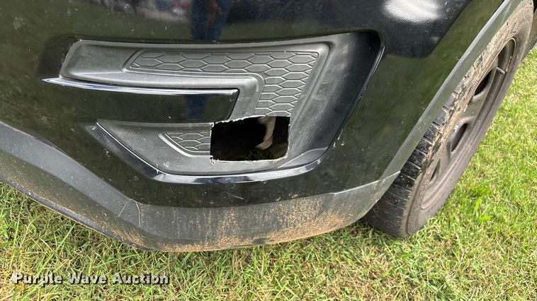 image for item ED2272 2019 Ford Explorer Police Interceptor SUV