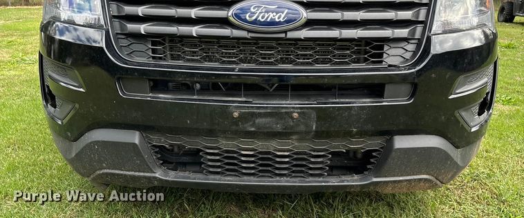 image for item ED2272 2019 Ford Explorer Police Interceptor SUV