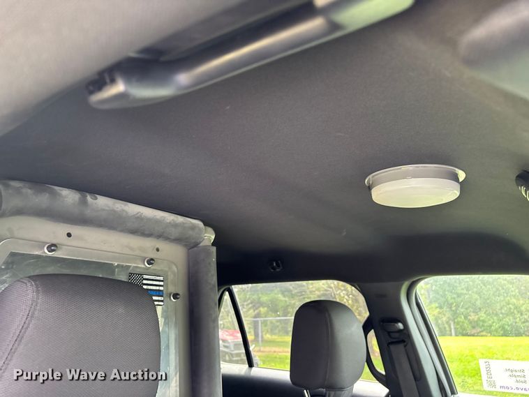 image for item ED2272 2019 Ford Explorer Police Interceptor SUV