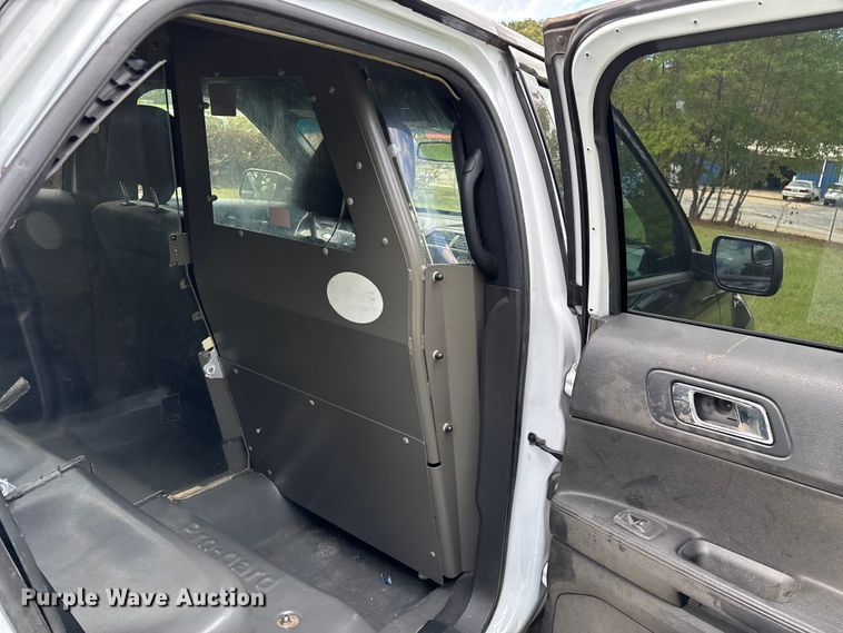 image for item ED2272 2019 Ford Explorer Police Interceptor SUV