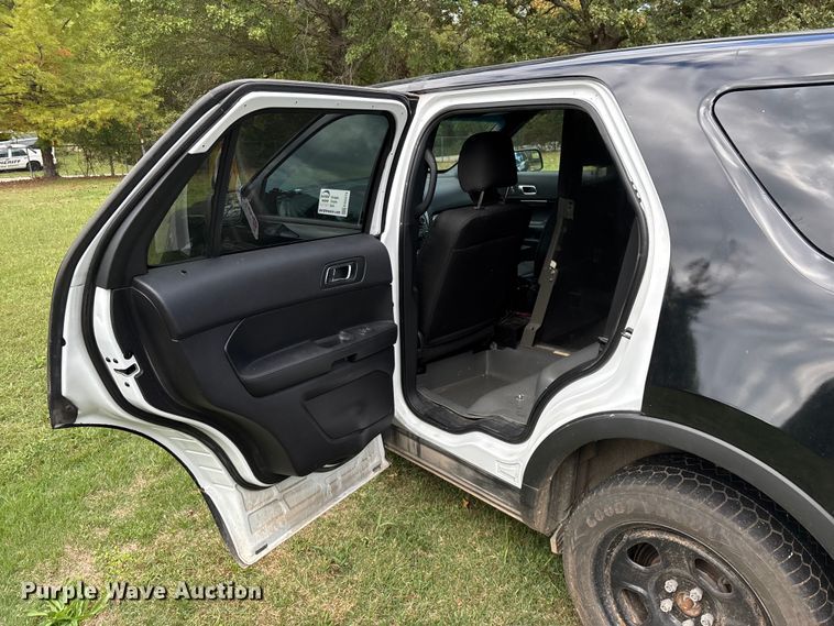 image for item ED2272 2019 Ford Explorer Police Interceptor SUV