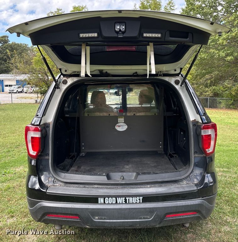 image for item ED2272 2019 Ford Explorer Police Interceptor SUV