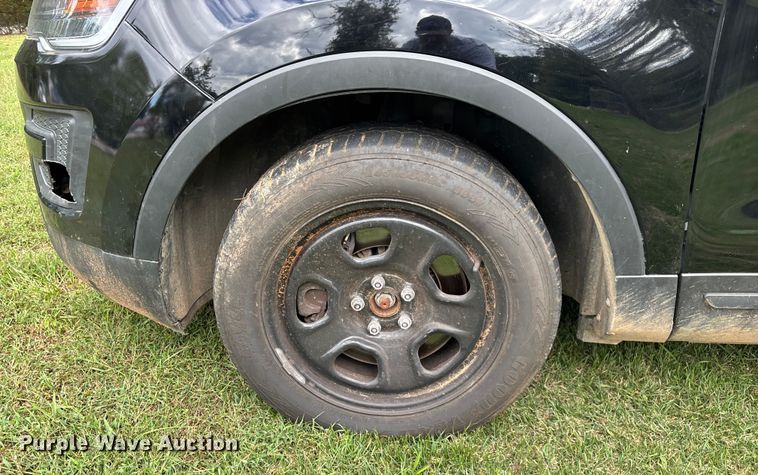 image for item ED2272 2019 Ford Explorer Police Interceptor SUV