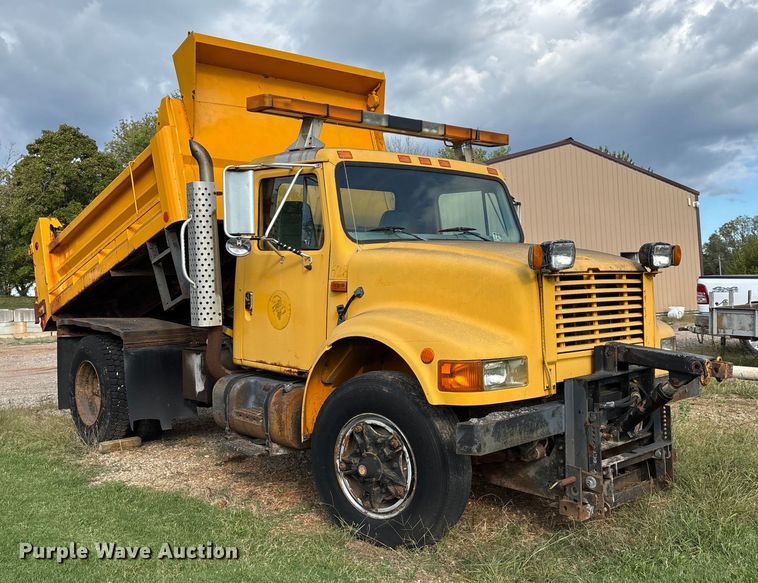 image for item ED2281 1996 International 4900 dump truck